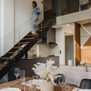 Apartment Deluxe Canggu Area With Gym Coworking Security Parking And Full Services *