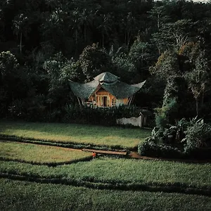 Sidemen Luxury Nyan Bali - Bamboo House ヴィラ *