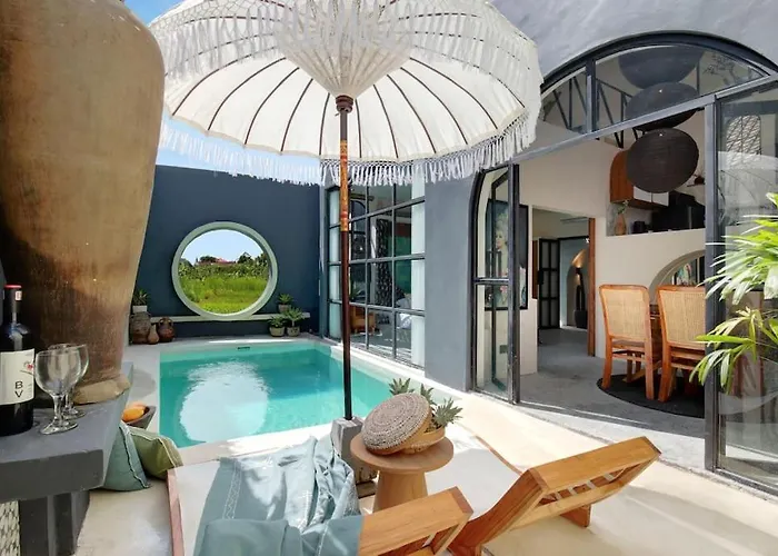 Casa Ghitani Kerobokan 1 Bed Enclose Living Room Wh2 Umalas  photo