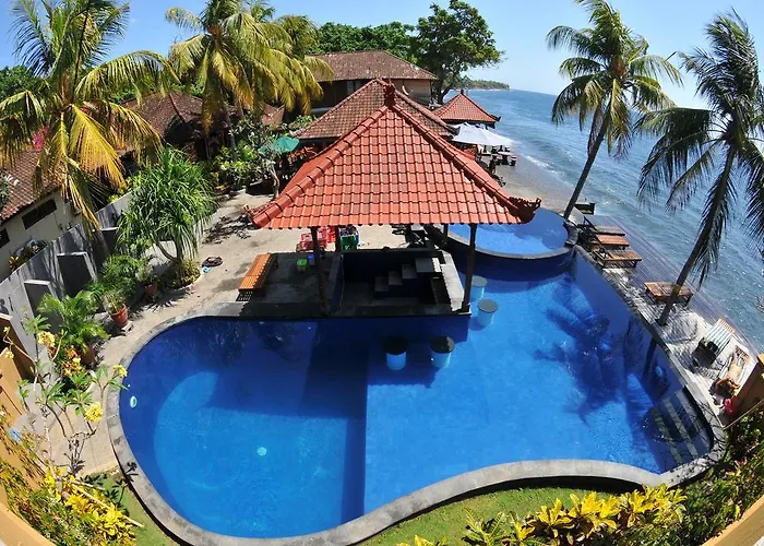 Paradise Palm Beach Bungalows And Dive Center Tulamben foto