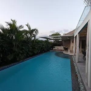 Villa Poolside Paradise. Tropical By The Rice Field *