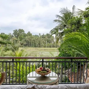Eco Family Retreat - Rice Field And Jungle Views - Pool - Nature Inspired Villa