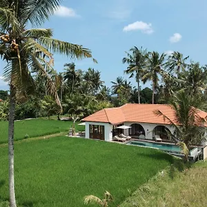 Villa Lena - 3 Bedroom Amidst Ubud's Rice Fields, 180 Degree View *