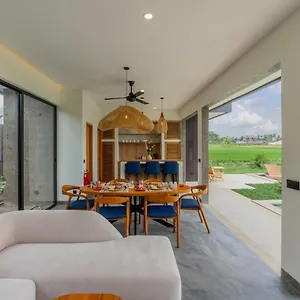 Villa Serenity Panoramic Ricefield View And Pool