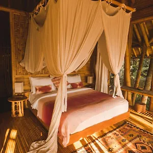 Ananda House 3bds Eco Bamboo House Pool River View Villa