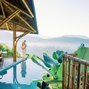 Villa Dreamy Cliffside Bamboo With Pool And View Klungkung