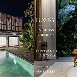 New Luxe 3br I Soundproof I Kids Free I Huge Parking I 7 M Pool Canggu (Bali)